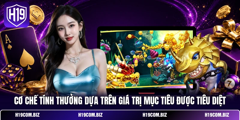 Bắn Cá Xèng H19: Khám Phá Luật Chơi Và Cách Tính Điểm 4 Cơ chế tính thưởng dựa trên giá trị mục tiêu được tiêu diệt