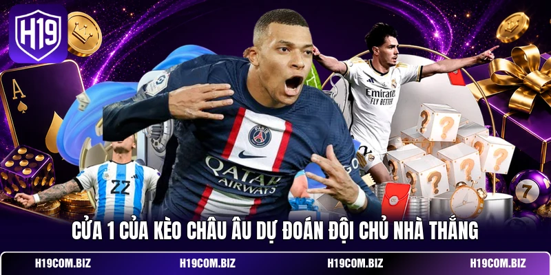 Kèo Châu Âu – Giải Thích Từ A-Z Các Thông Số Thường Gặp 3 Cửa 1 của kèo châu Âu dự đoán đội chủ nhà thắng