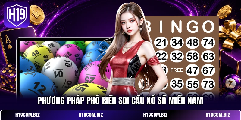 Phương pháp phổ biến soi cầu xổ số miền Nam